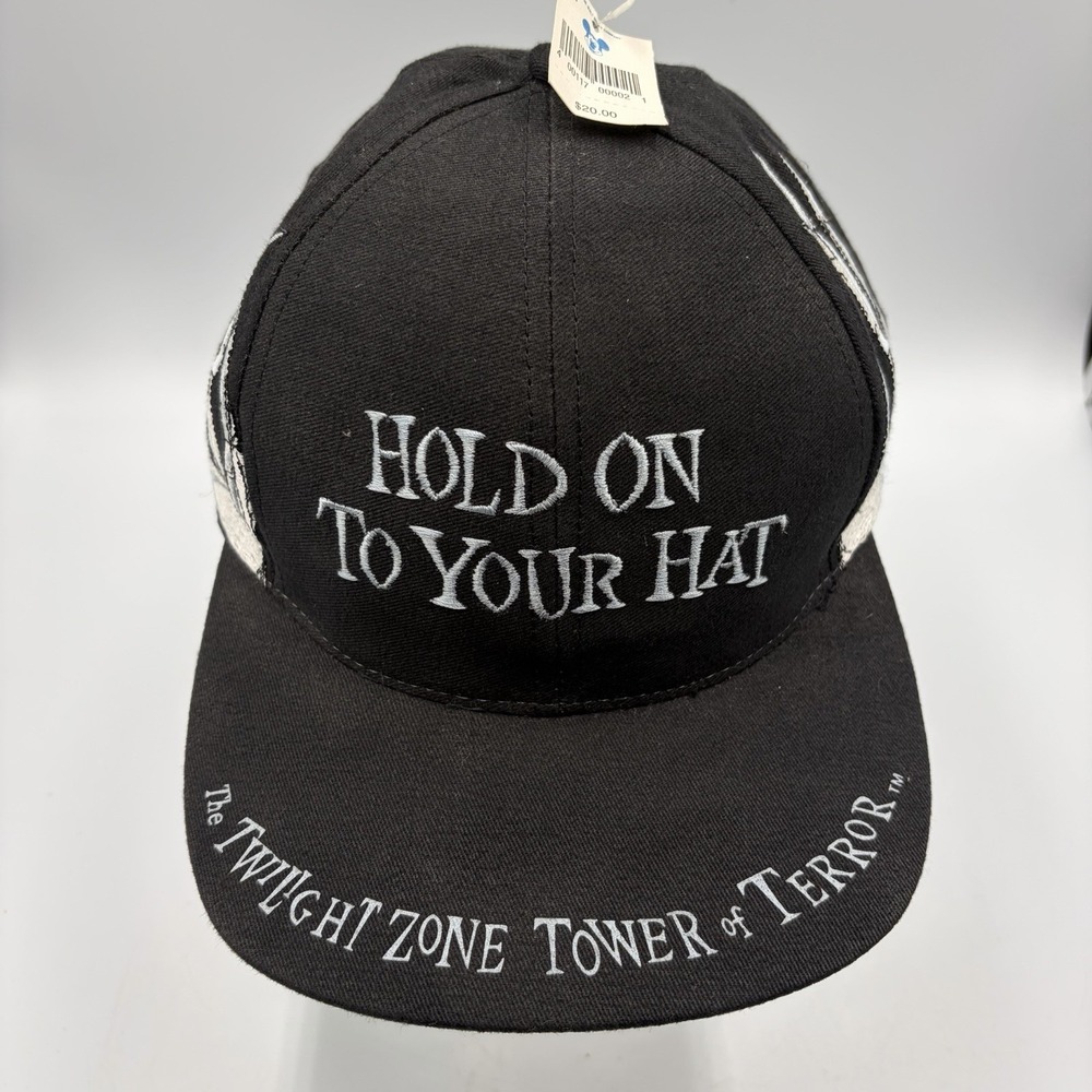 Disney The Twilight Zone The Tower Of Terror youth Hat‎ 90's Goofy's Hat Co Snap